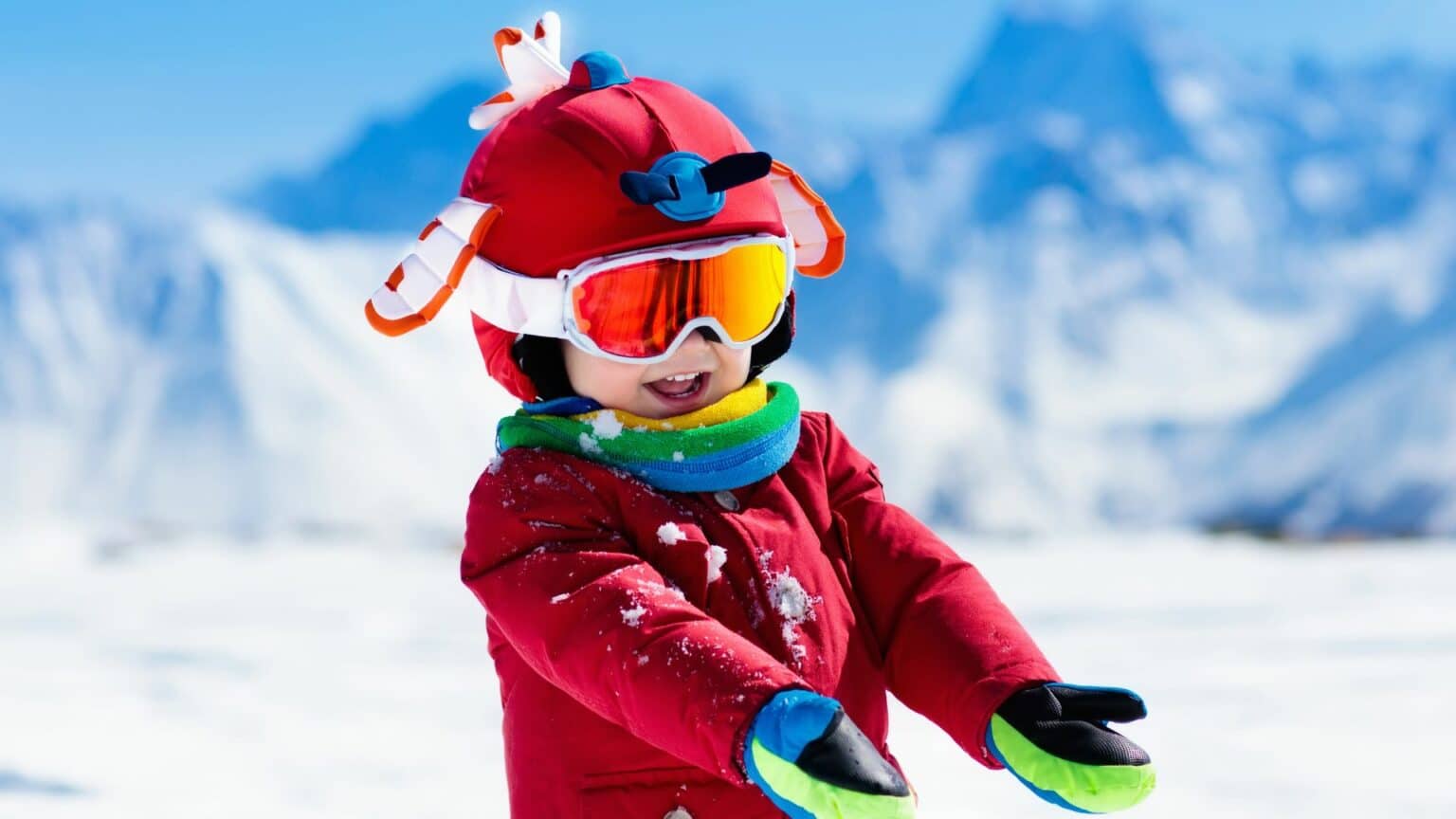 Is it safe to ski as a child